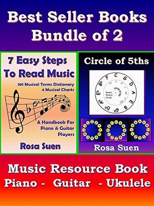 Best Seller Music Books How To Read Music With 7 Easy Steps Circle Of 5ths Music Theory Bundle Of 2 Music Resource For Piano Guitar Ukulele Players Rosa Suen Suen