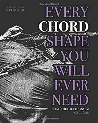 Every Chord Shape You Will Ever Need Left Handed Using The Caged System For Guitar James Ashbury Ashbury