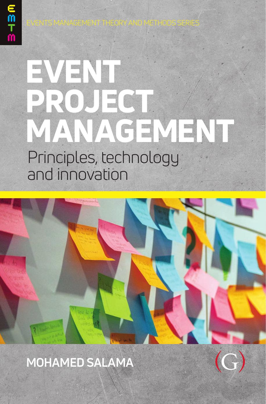 Event Project Management Principles Technology And Innovation Mohamed Salama
