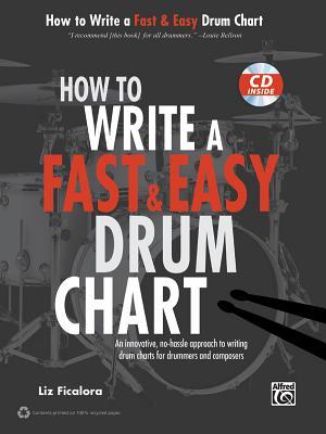 How To Write A Fast Easy Drum Chart An Innovative Nohassle Approach To Writing Drum Charts For Drummers And Composers Liz Ficalora Ficalora