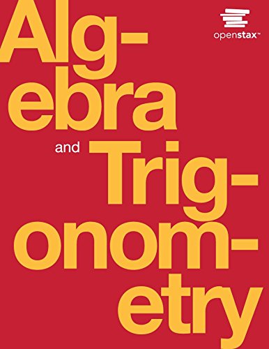 Algebra And Trigonometry Jay Abramson Abramson Jay