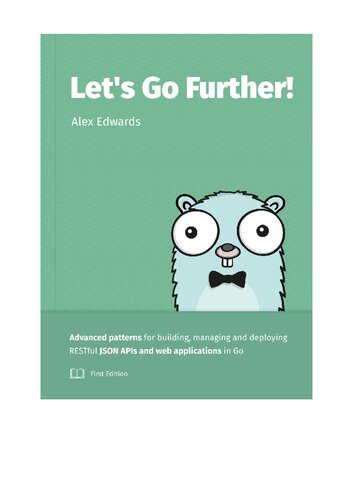 Lets Go Further V1001 Alex Edwards