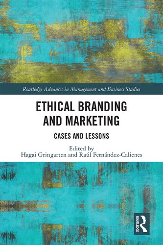 Ethical Branding And Marketing Cases And Lessons Hagai Gringarten