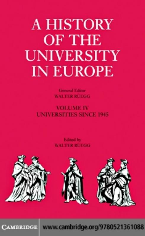 A History Of The University In Europe Volume 4 Universities Since 1945 Regg