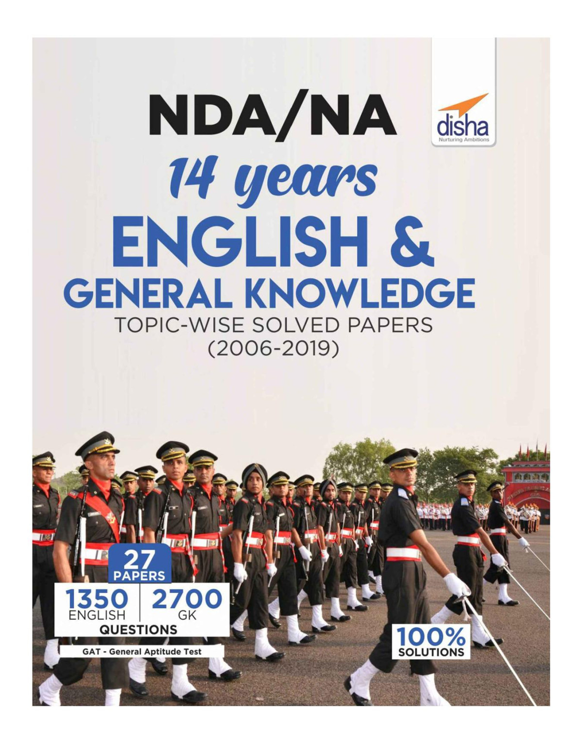 Nda Na 14 Years English General Knowledge Topicwise Solved Papers 2006 2019 Disha Experts