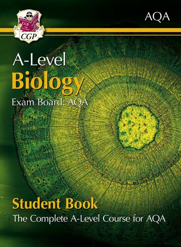 Alevel Biology For Aqa Year 1 2 Student Book Cgp Books