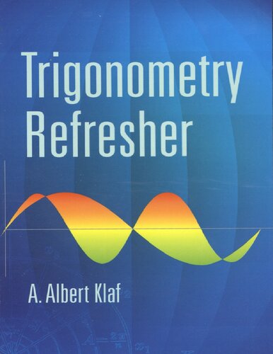 Trigonometry Refresher Albert Klaf Albert Klaf