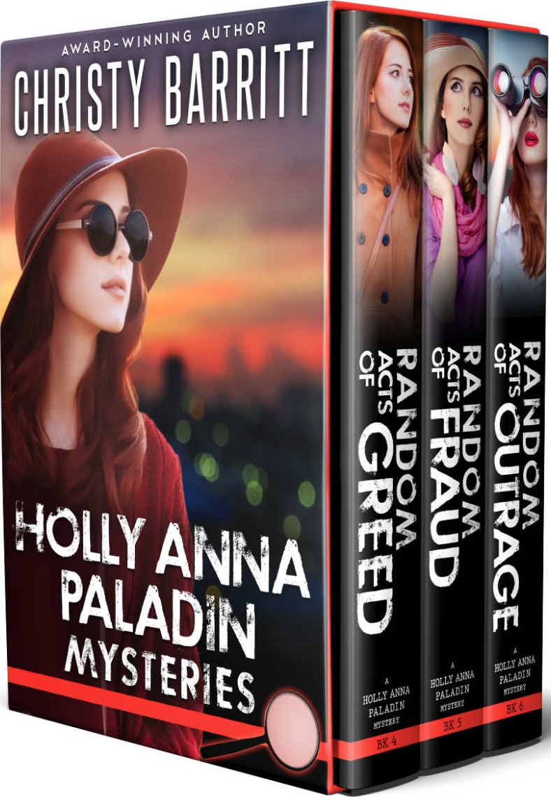 Holly Anna Paladin Mysteries 0406 Box Set Christy Barritt