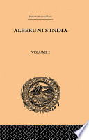 Alberunis India 1st Edition Edward C Sachau