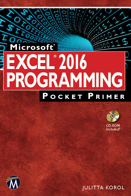 Microsoft Excel 2016 Programming Pocket Primer Julitta Korol