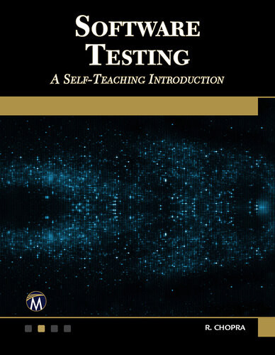 Software Testing Rajiv Chopra Rajiv Chopra