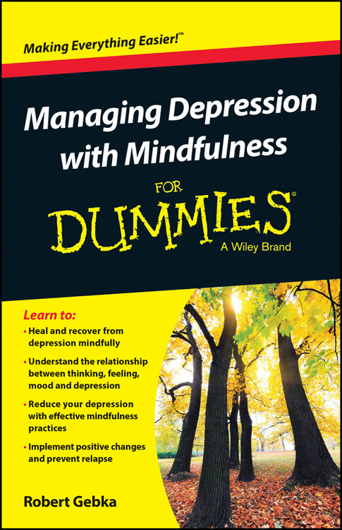 Managing Depression With Mindfulness For Dummies Robert Gebka Gebka