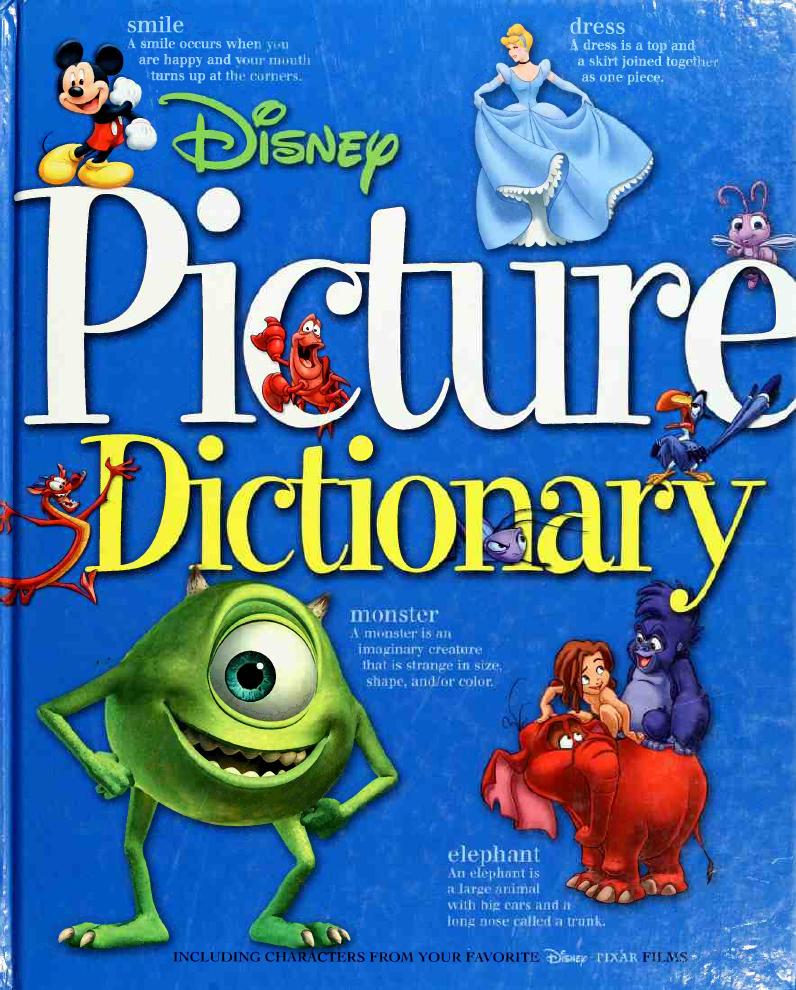 Disney Picture Dictionary 1st Edition Thea Feldman Alan Benjamin
