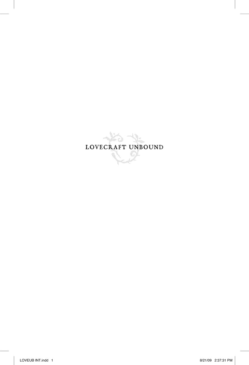 Lovecraft Unbound Laird Barron Joyce Carol Oates Nick Mamatas Barron