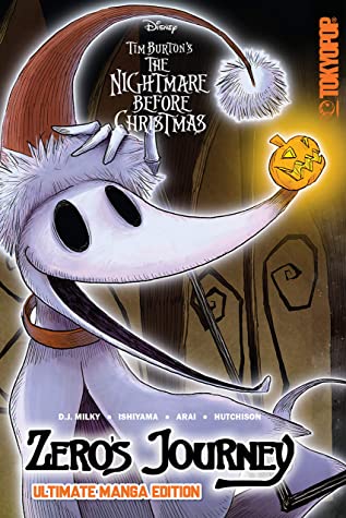 Disney Manga Tim Burtons The Nightmare Before Christmas Zeros Journey Ultimate Manga Edition D J Milky Milky