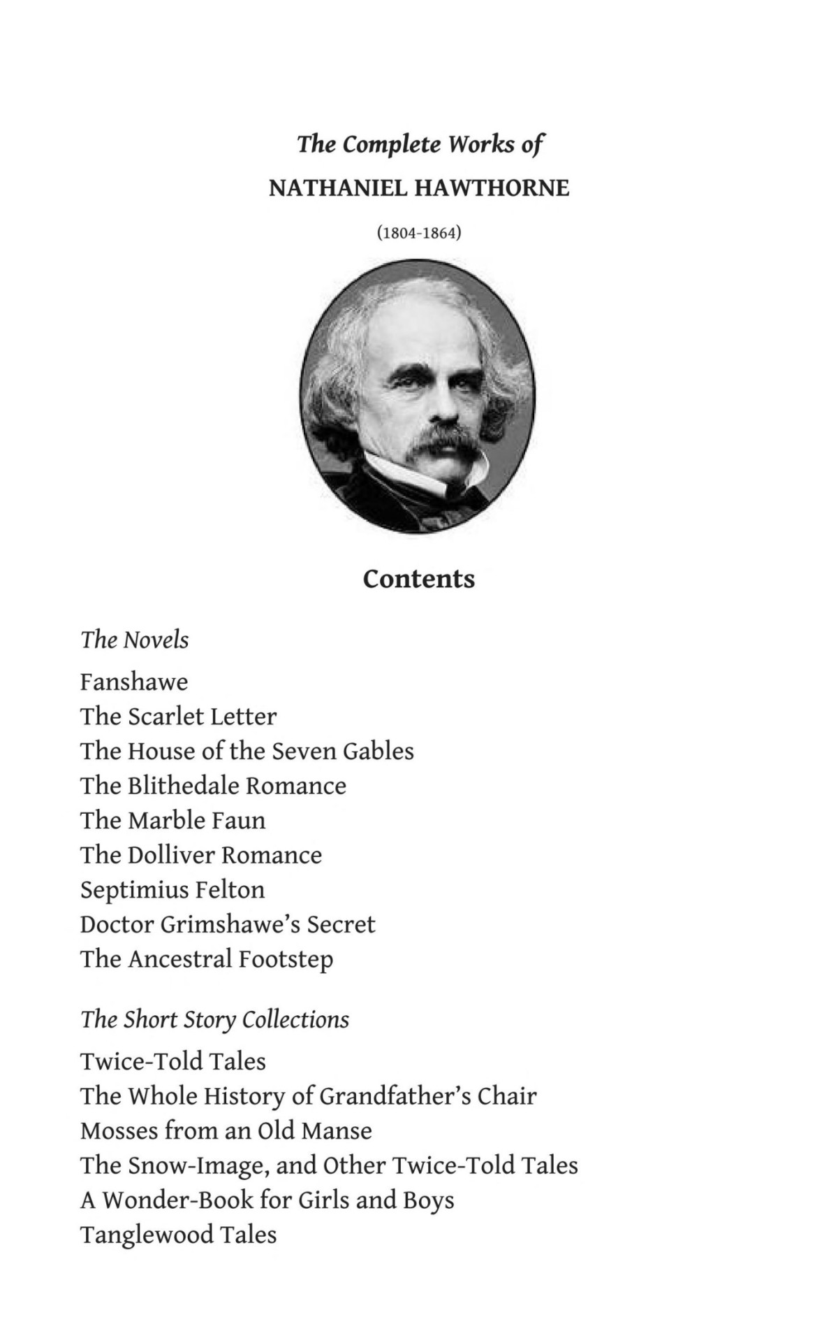 Delphi Complete Works Of Nathaniel Hawthorne Illustrated Nathaniel Hawthorne Hawthorne
