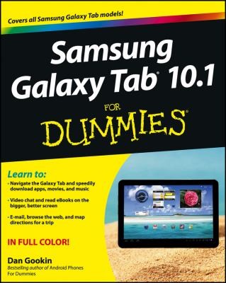 Samsung Galaxy Tab 101 For Dummies Dan Gookin Gookin Dan