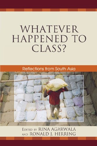 Whatever Happened To Class Reflections From South Asia Rina Agarwala And Ronald J Herring
