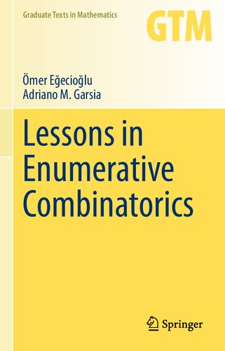 Lessons In Enumerative Combinatorics 2021th Edition Mer Eeciolu