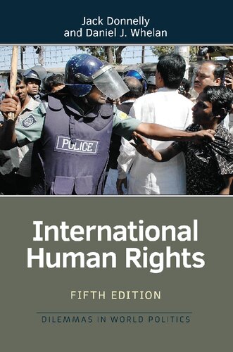 International Human Rights 5th Edition Jack Donnelly Daniel J Whelan