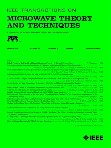 Ieee Mttv054i03 200603 3rd Edition Fantomasping