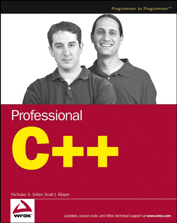 Professional C 1st Edition Nicholas A Solter Scott J Kleper