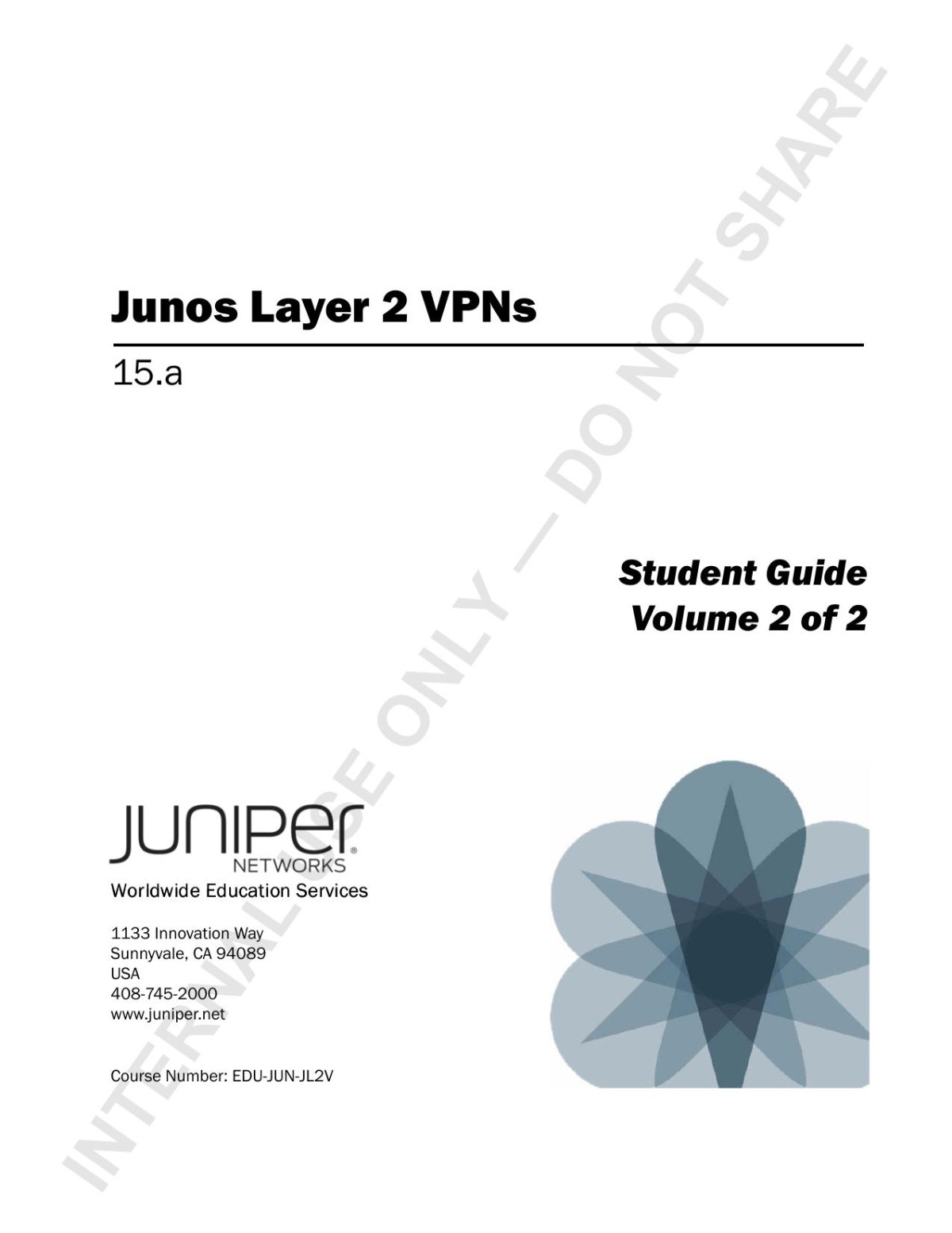Junos Layer 2 Vpns Student Guide Dhazel