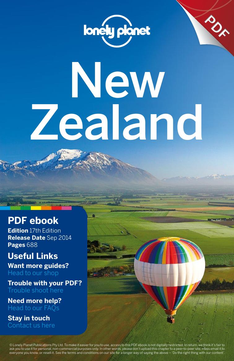 New Zealand 17th Edition Charles Rawlingsway