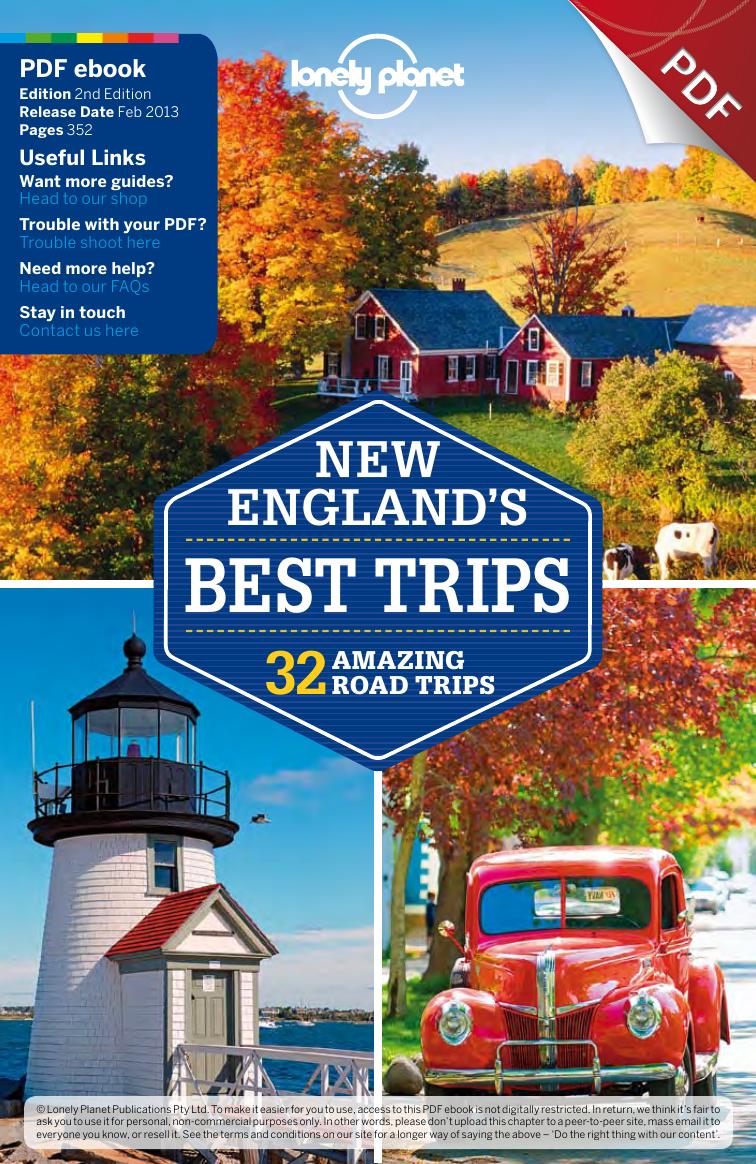 New Englands Best Trips32 Amazing Road Trips Lonely Planet