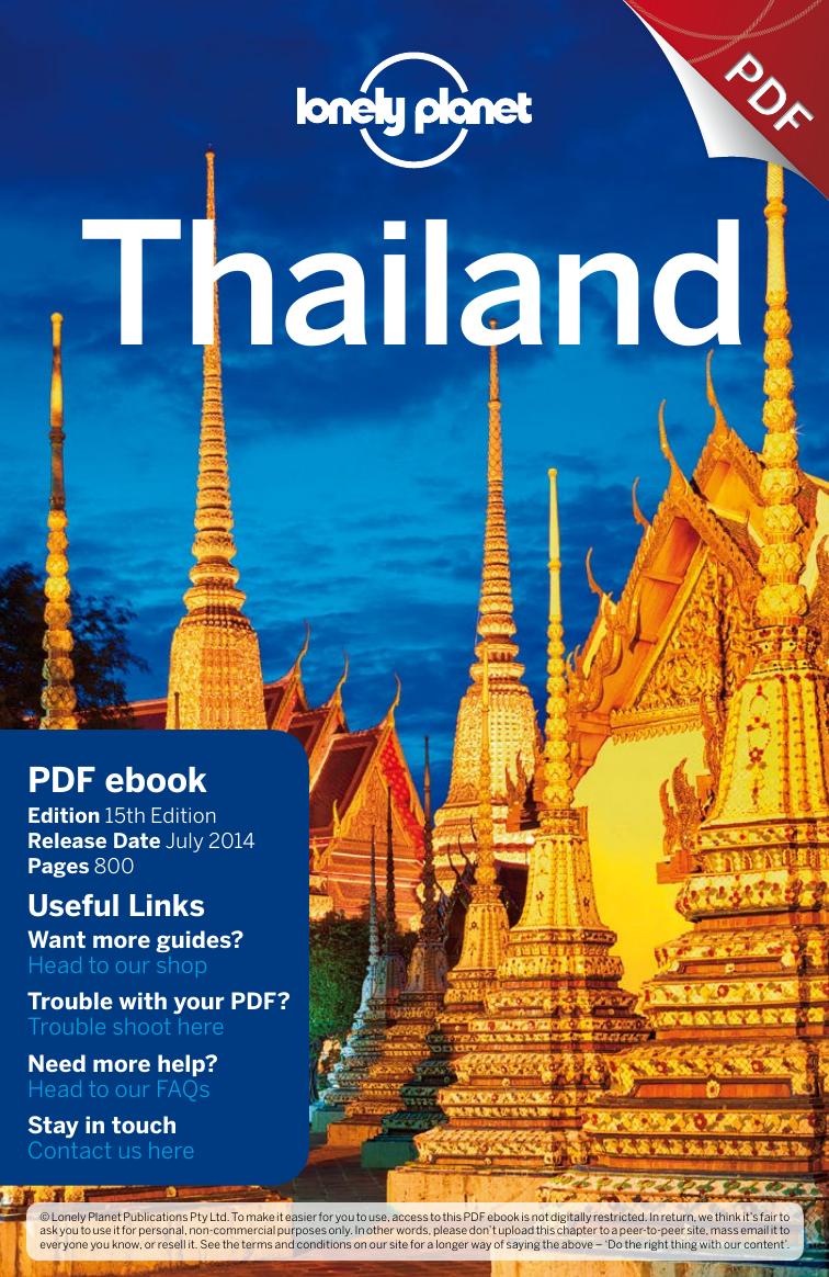 Thailand 2014 15th Edition China Williams Mark Beales Tim Bewer