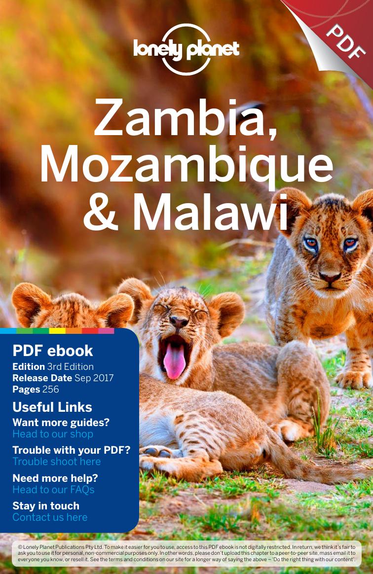 Zambia Mozambique Malawi 3rd Edition Mary Fitzpatrick