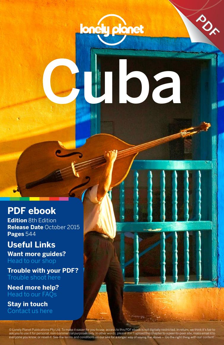 Cuba 8th Edition Brendan Sainsbury