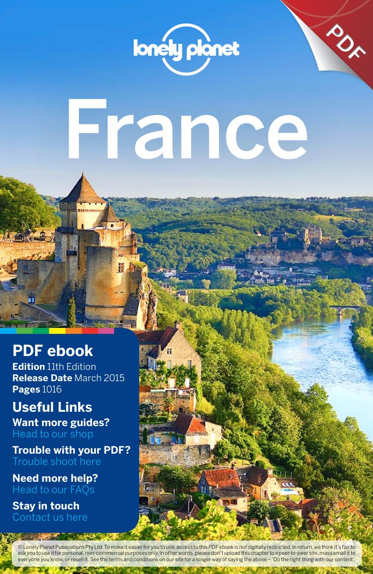 Lonely Planet France Travel Guide 11th Edition Lonely Planet