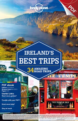 Ireland Best Trips 34 Amazing Road Trips 1st Edition Fionn Davenport