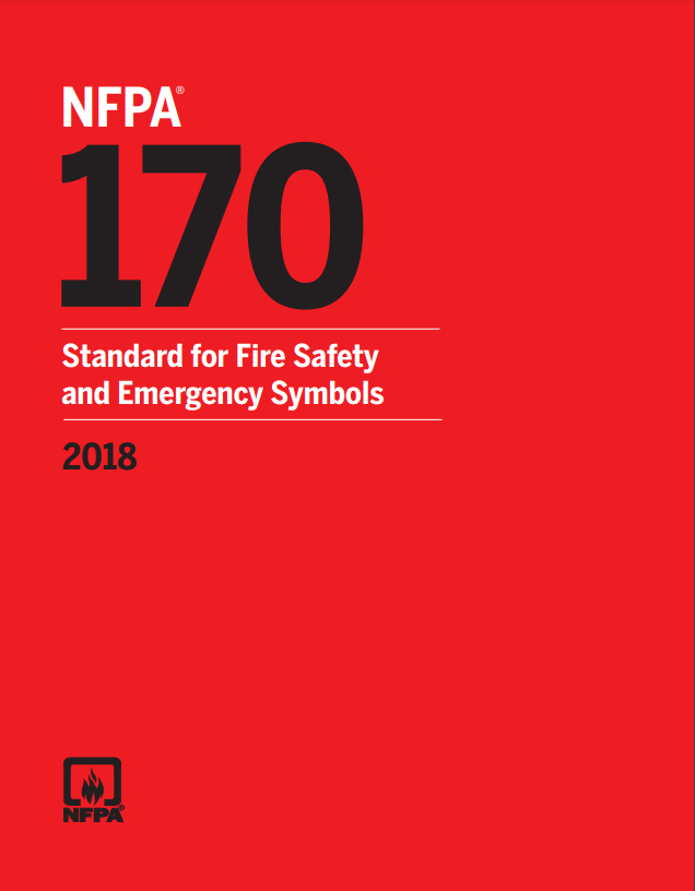 Nfpa 170 Standard For Fire Safety And Emergency Symbols 2018th Edition Nfpa