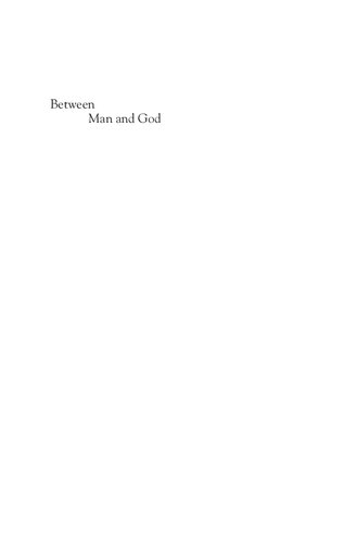 Between Man And God Issues In Judaic Thought Martin Sicker