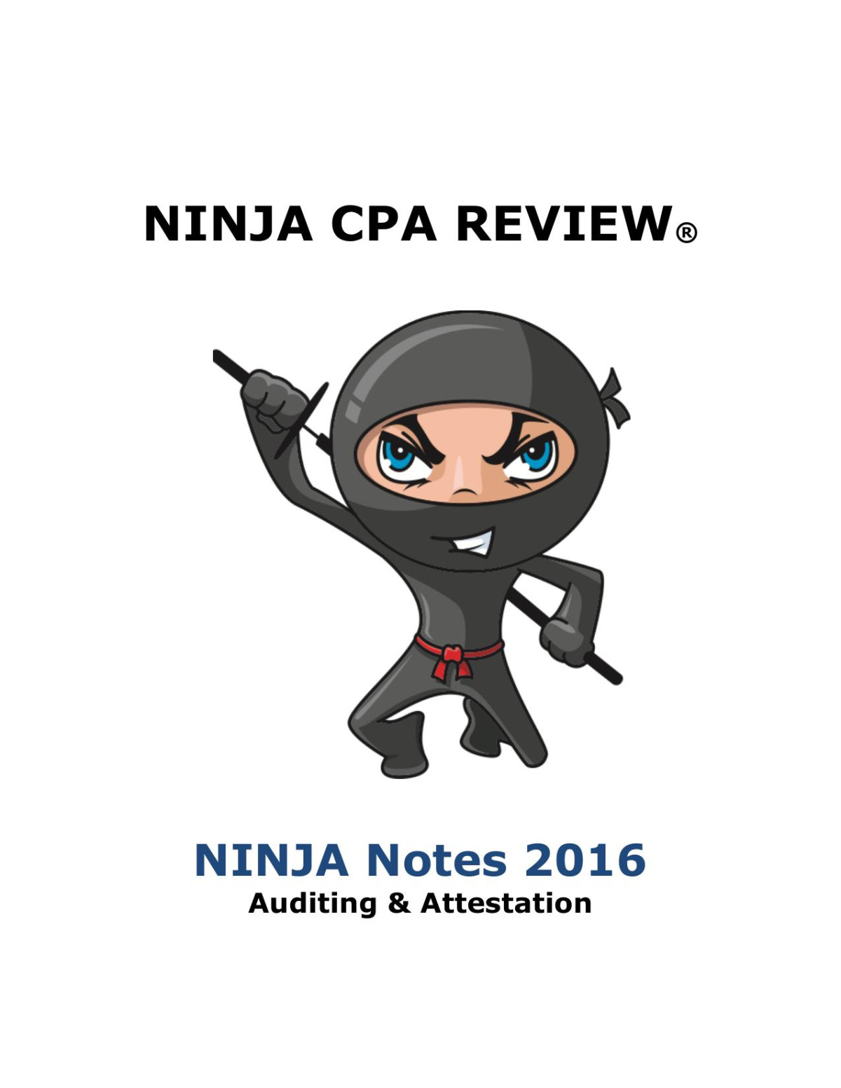 Ninja Notes 2016 Auditing Attestation Unknown