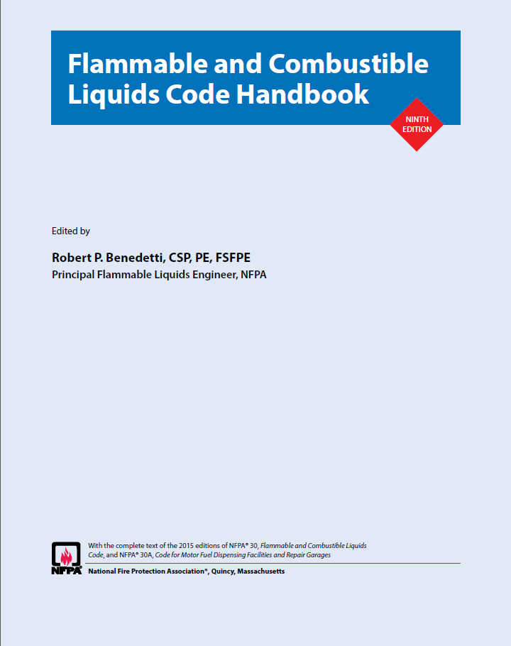 Nfpa 30 Flammable And Combustible Liquids Code Handbook 2015 Edition National Fire Protection Association