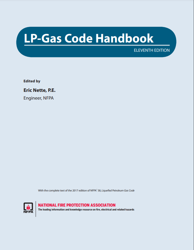 Nfpa 58 Lpgas Code Handbook 2017 Edition National Fire Protection Association