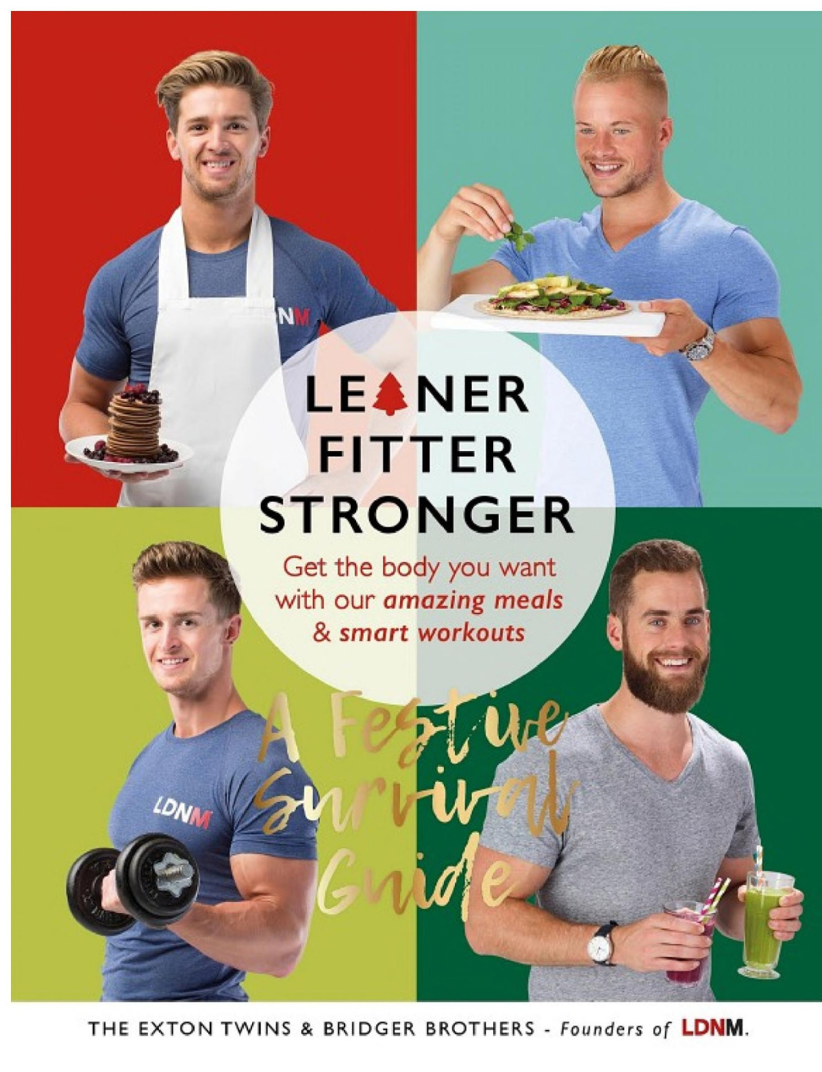 Leaner Fitter Stronger A Festive Survival Guide Tom Exton James Exton Max Bridger Lloyd Bridger Exton