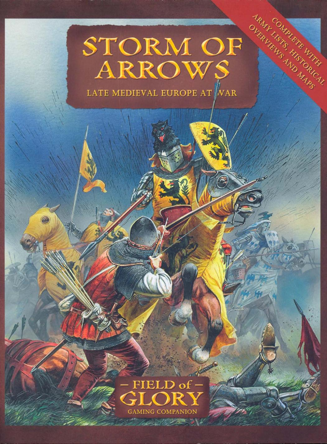 Field Of Glory Storm Of Arrows 1st Edition Richard Bodley Scott
