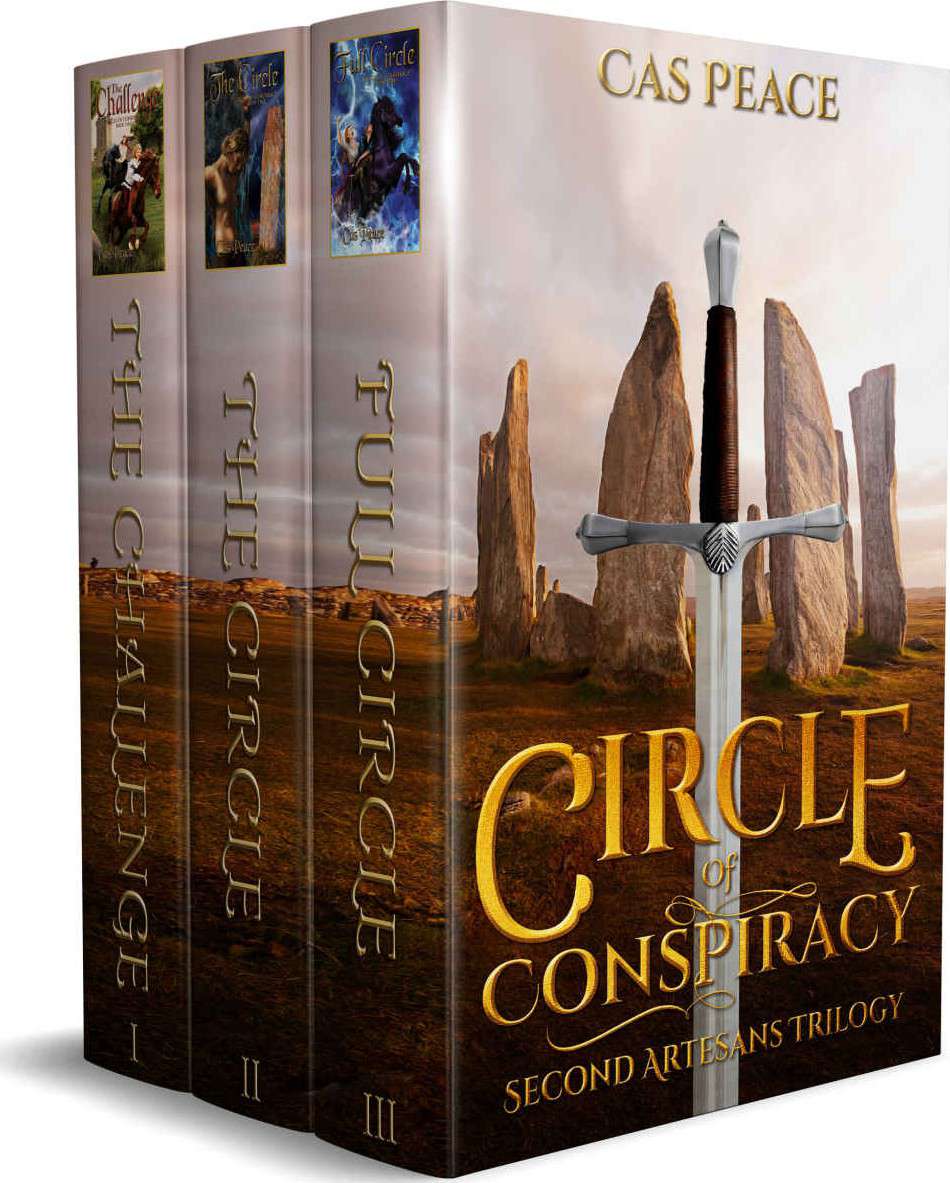 Circle Of Conspiracy Trilogy Box Set Cas Peace Peace Cas