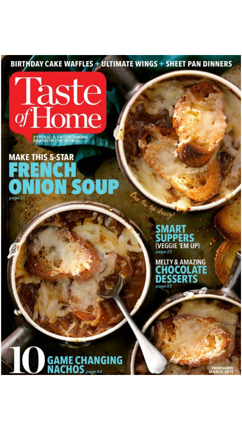 Taste Of Home Februarymarch 2018 Taste Of Home
