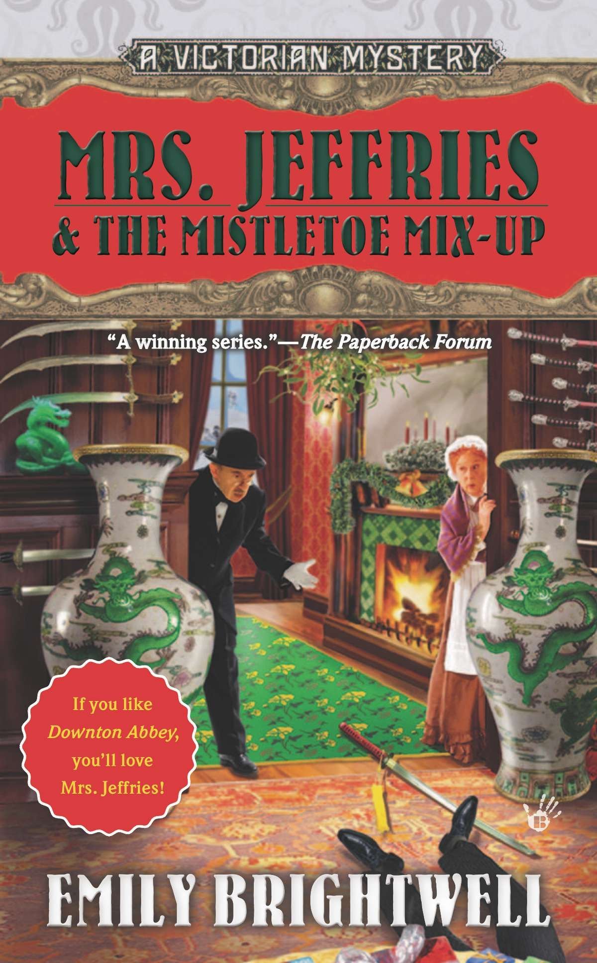 Mrs Jeffries The Mistletoe Mixup Emily Brightwell Brightwell