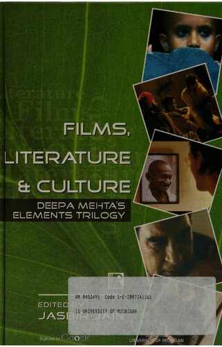 Films Literature And Culture Deepa Mehtas Elements Trilogy Jasbir Jain