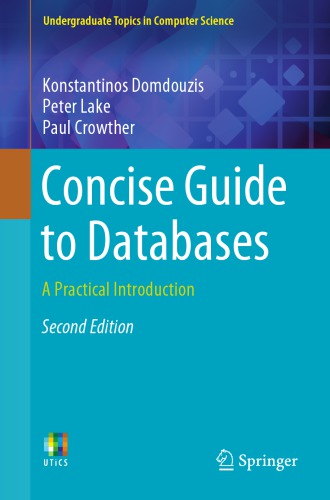 Concise Guide To Databases A Practical Introduction 2nd Edition Konstantinos Domdouzis