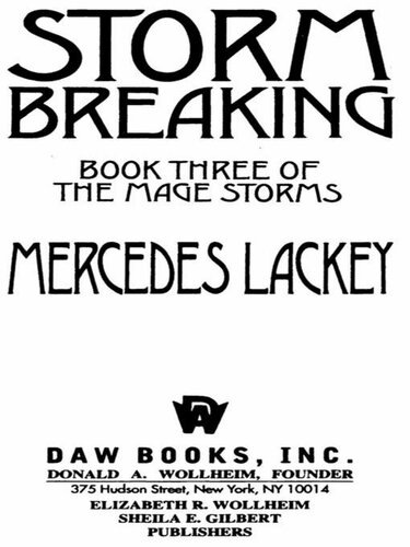 Storm Breaking Mercedes Lackey