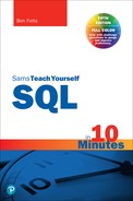 Sams Teach Yourself Sql In 10 Minutes A Day 5th Edition Ben Forta Forta