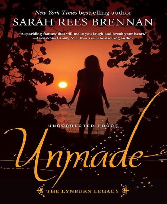 Unmade Sarah Rees Brennan Brennan Sarah Rees