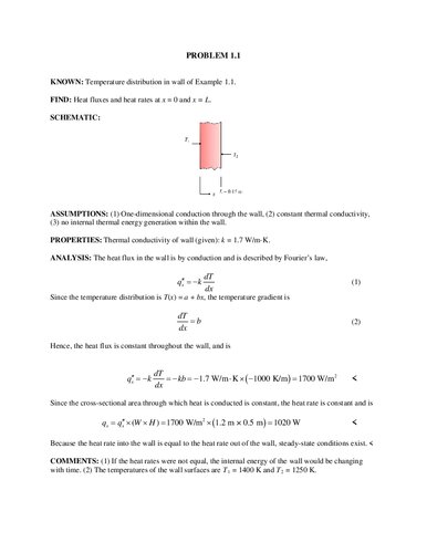 Incroperas Principle Of Heat And Mass Transfer Solutions 8th Edition Frank P Incropera
